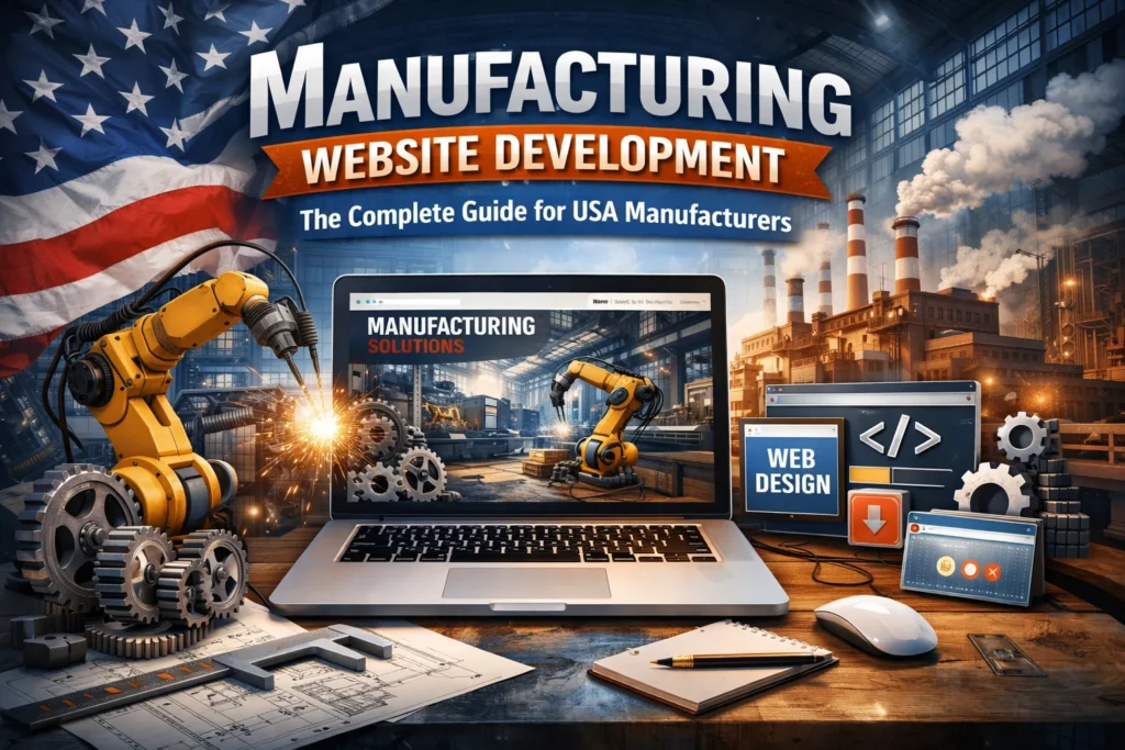 Manufacturing Website Development: The Complete Guide for USA Manufacturers in 2026