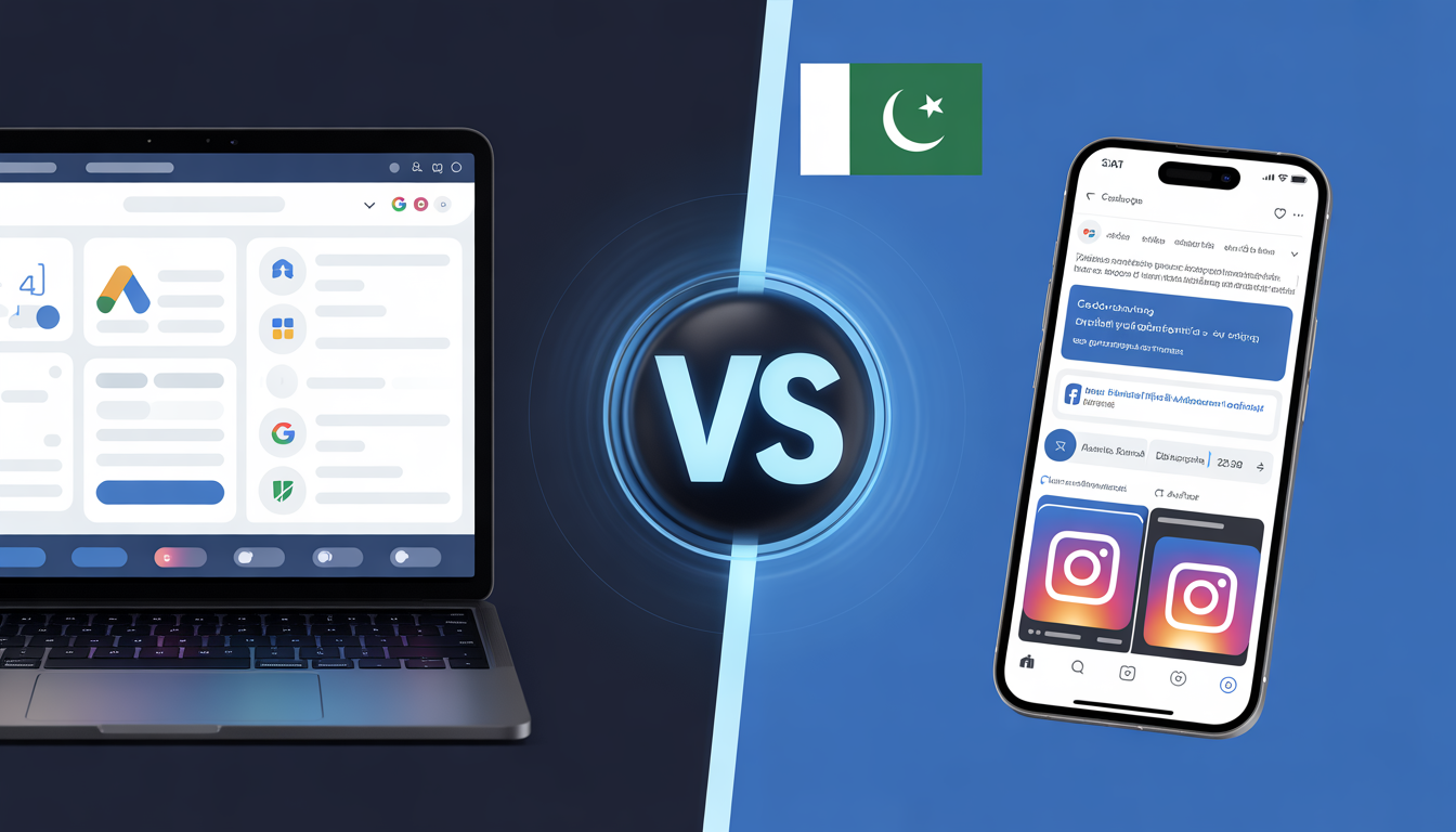 comparison between facebook ads and google ads
