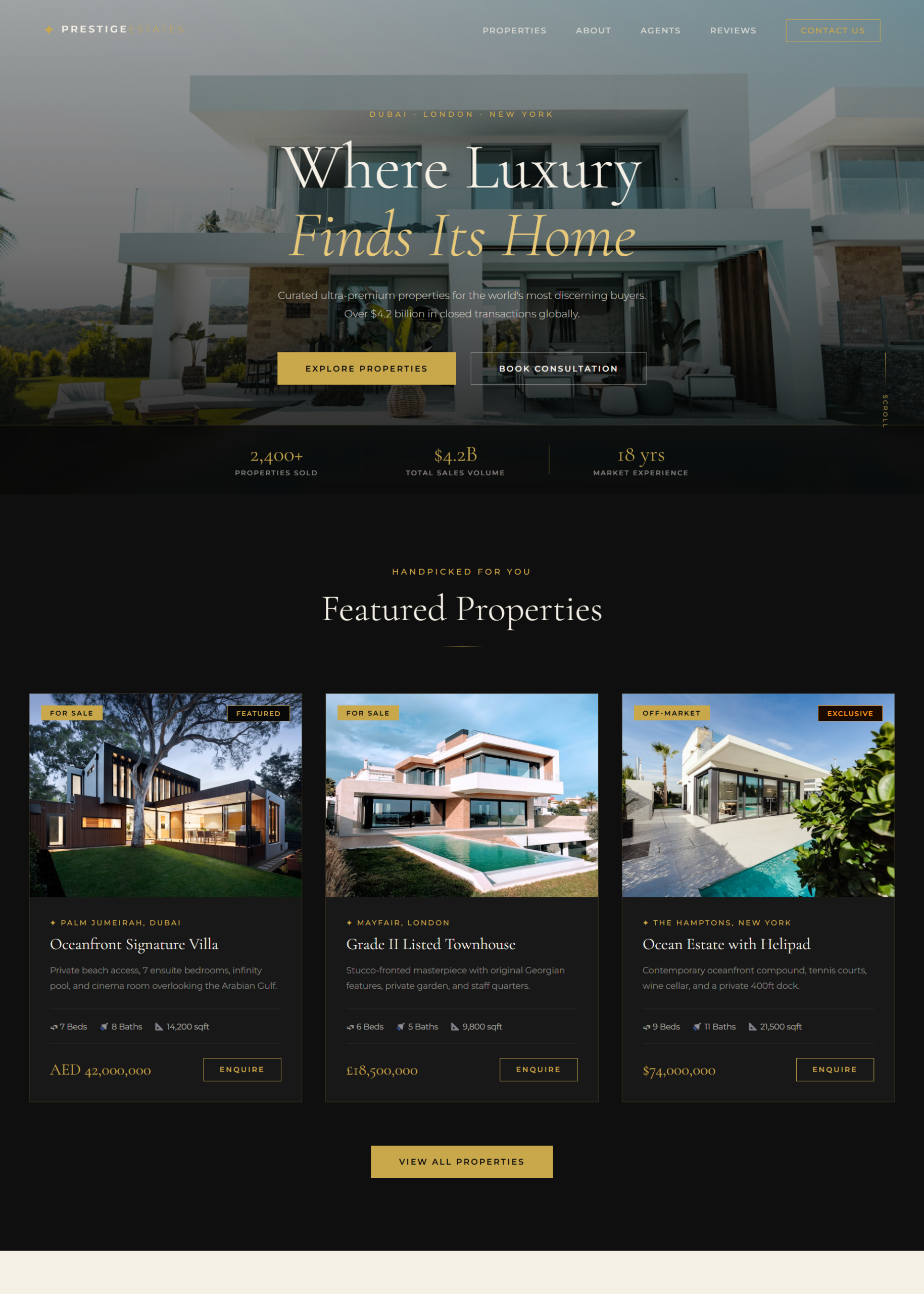 luxury real estate